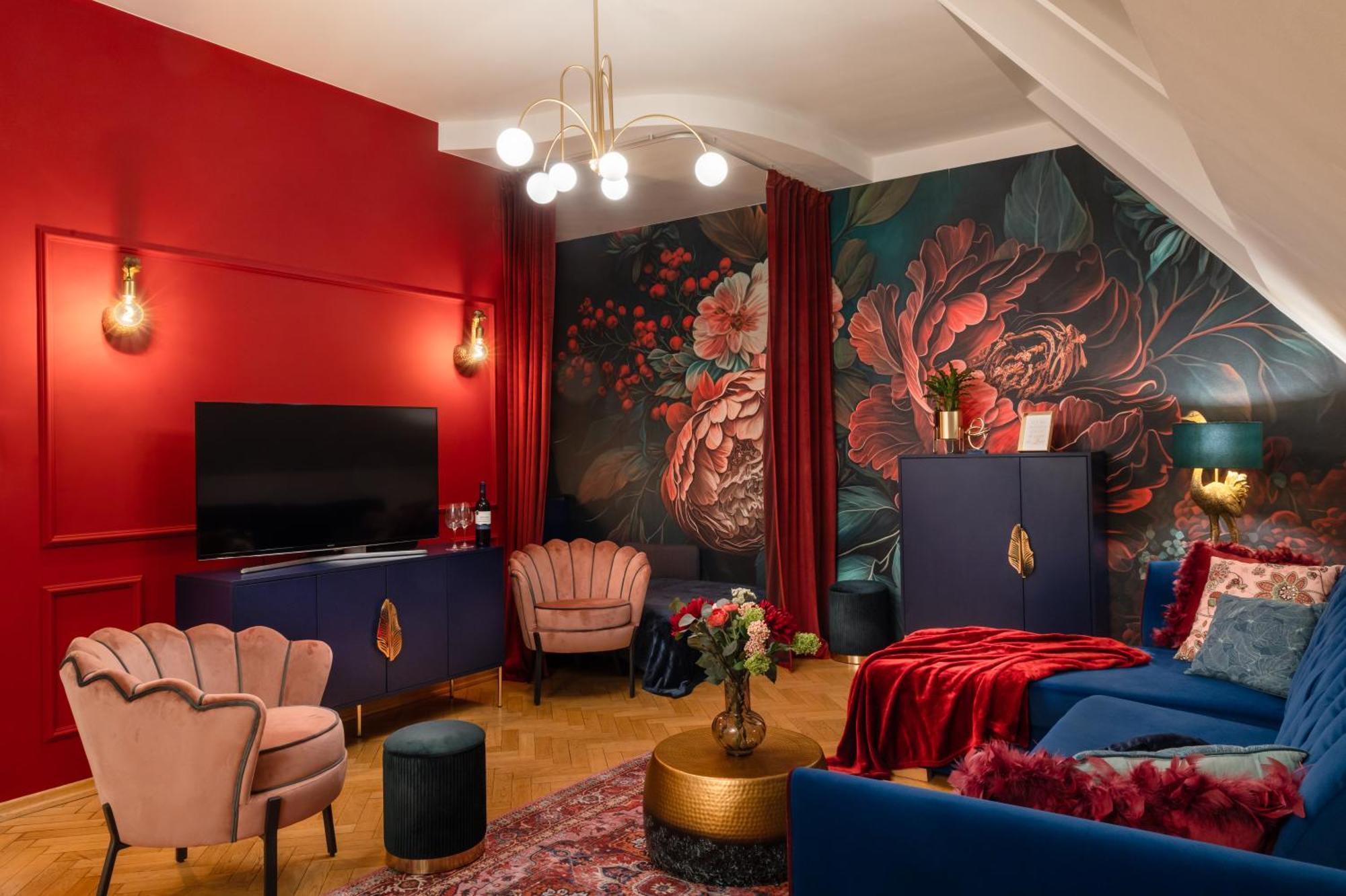 Decadent Art Deco Balcony Apartment In Old Town Praga Exterior foto