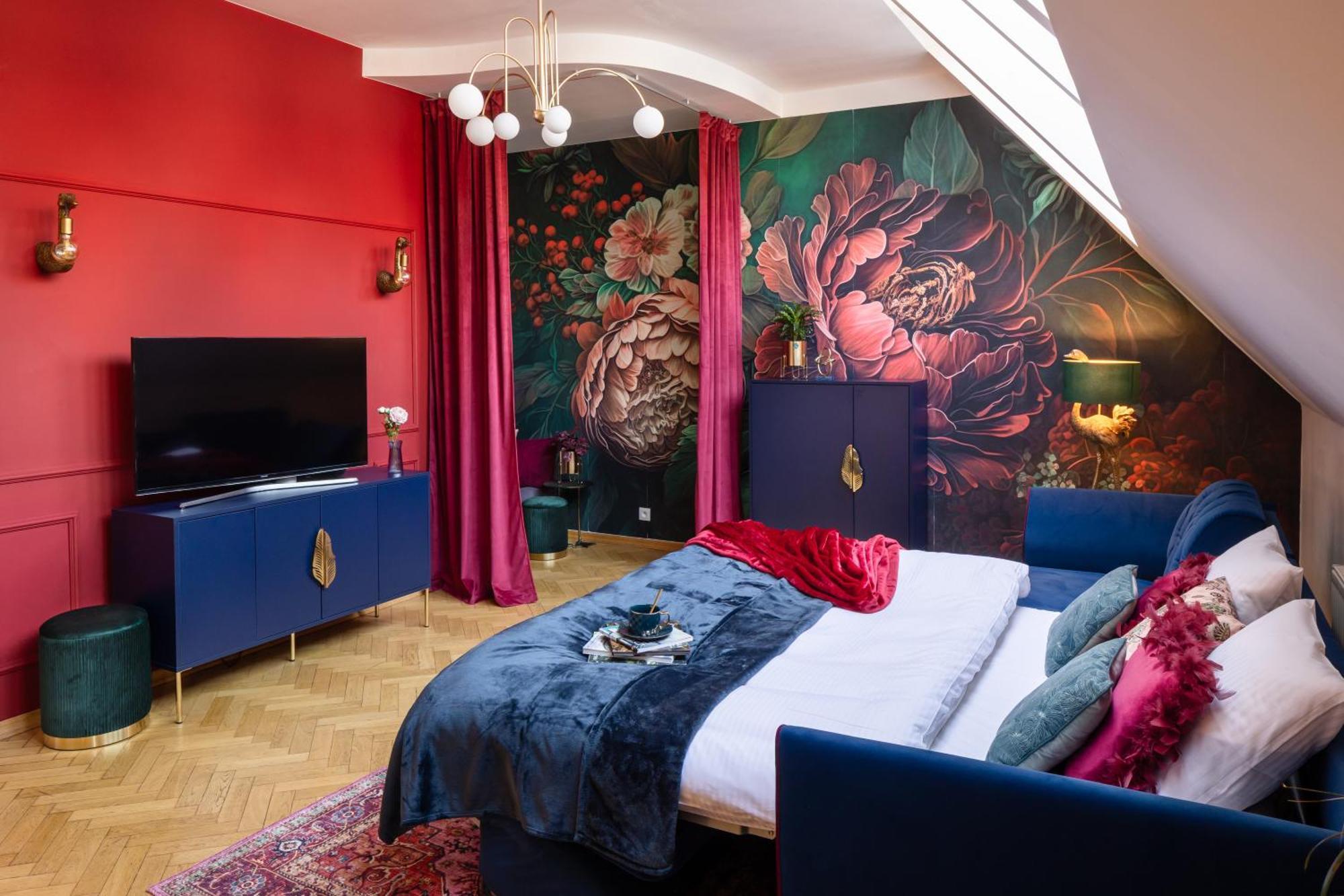 Decadent Art Deco Balcony Apartment In Old Town Praga Exterior foto