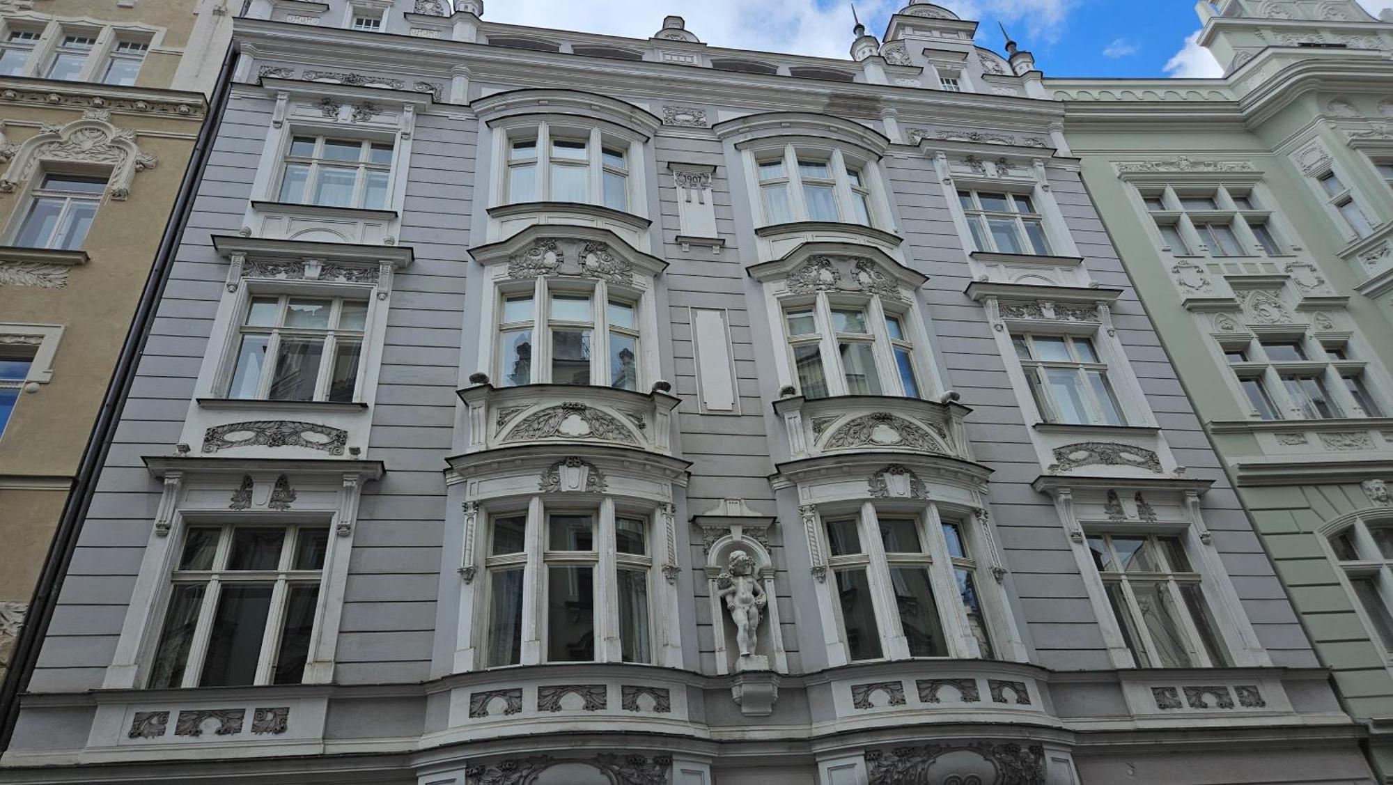 Decadent Art Deco Balcony Apartment In Old Town Praga Exterior foto